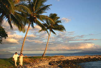 Maui Beach Wedding Site Photography