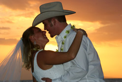 Maui Sunset Wedding